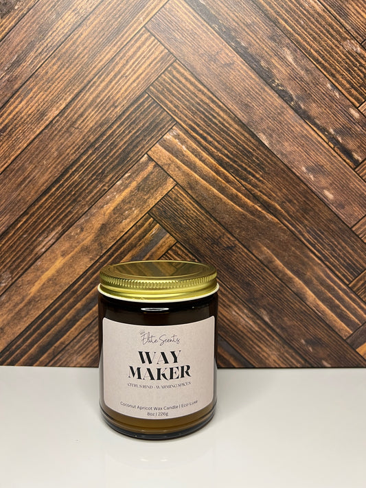 Way Maker | citrus rind + warming spices - Jar Candle